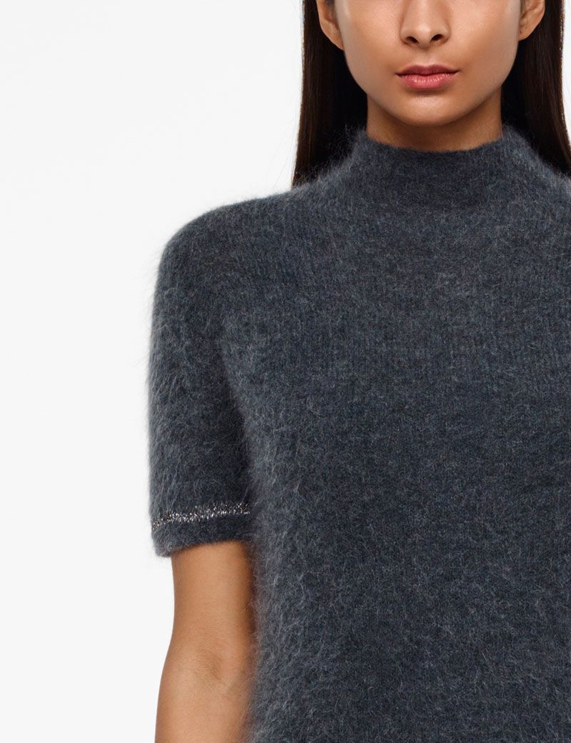 Sarah Pacini MOHAIR-MERINO TRUI - SCHITTEREND BREIWERK
