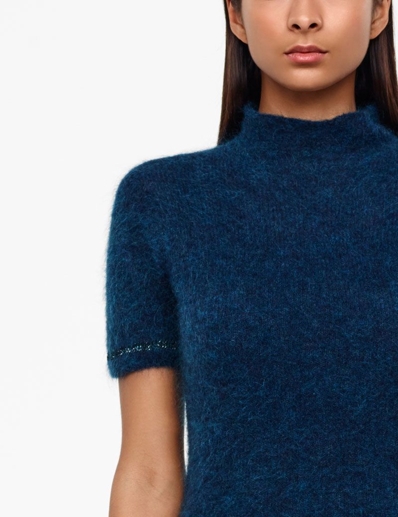 Sarah Pacini MOHAIR-MERINO TRUI - SCHITTEREND BREIWERK