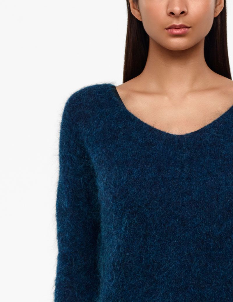 Sarah Pacini MOHAIR-MERINO TRUI - SCHITTEREND BREIWERK