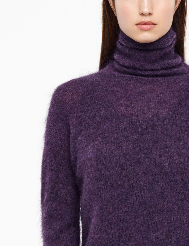 Sarah Pacini MOHAIR-MERINO SWEATER - BRILLIANT KNITTING