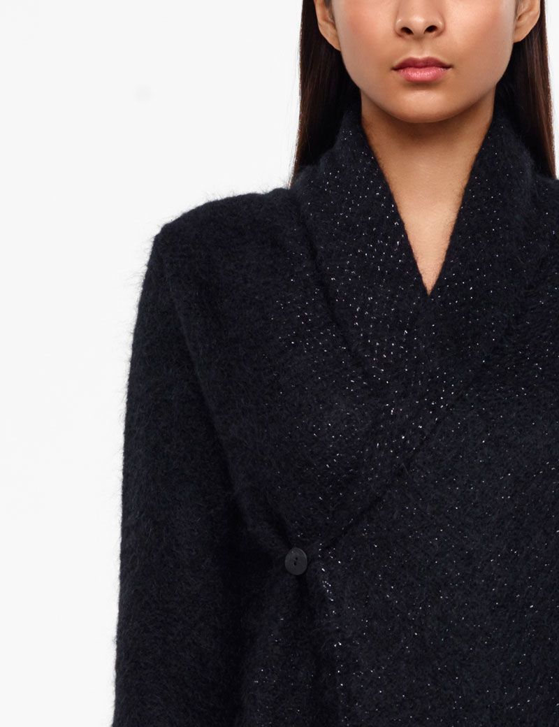 Sarah Pacini CARDIGAN - FIL BRILLANT