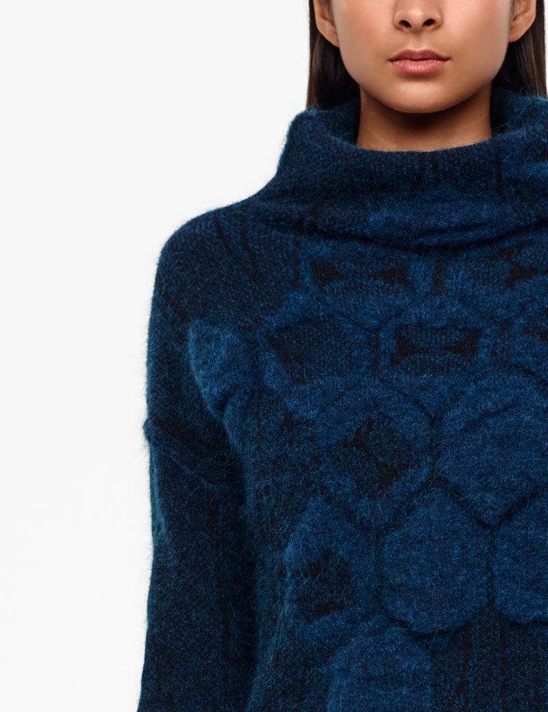 Sarah Pacini JACQUARD-SWEATER