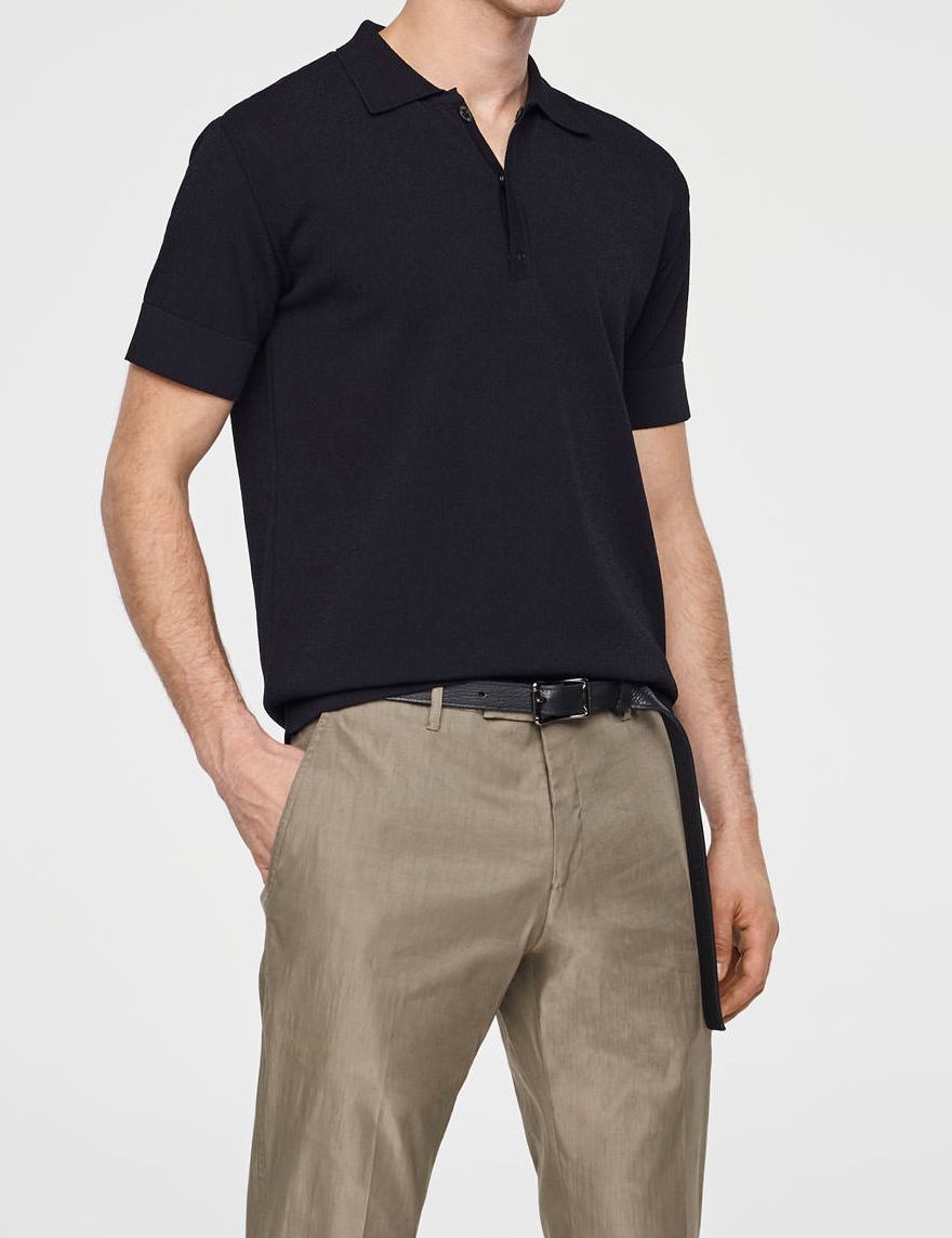 Sarah Pacini PANTALON LIN STRETCH - POCHES ZIPPÉES