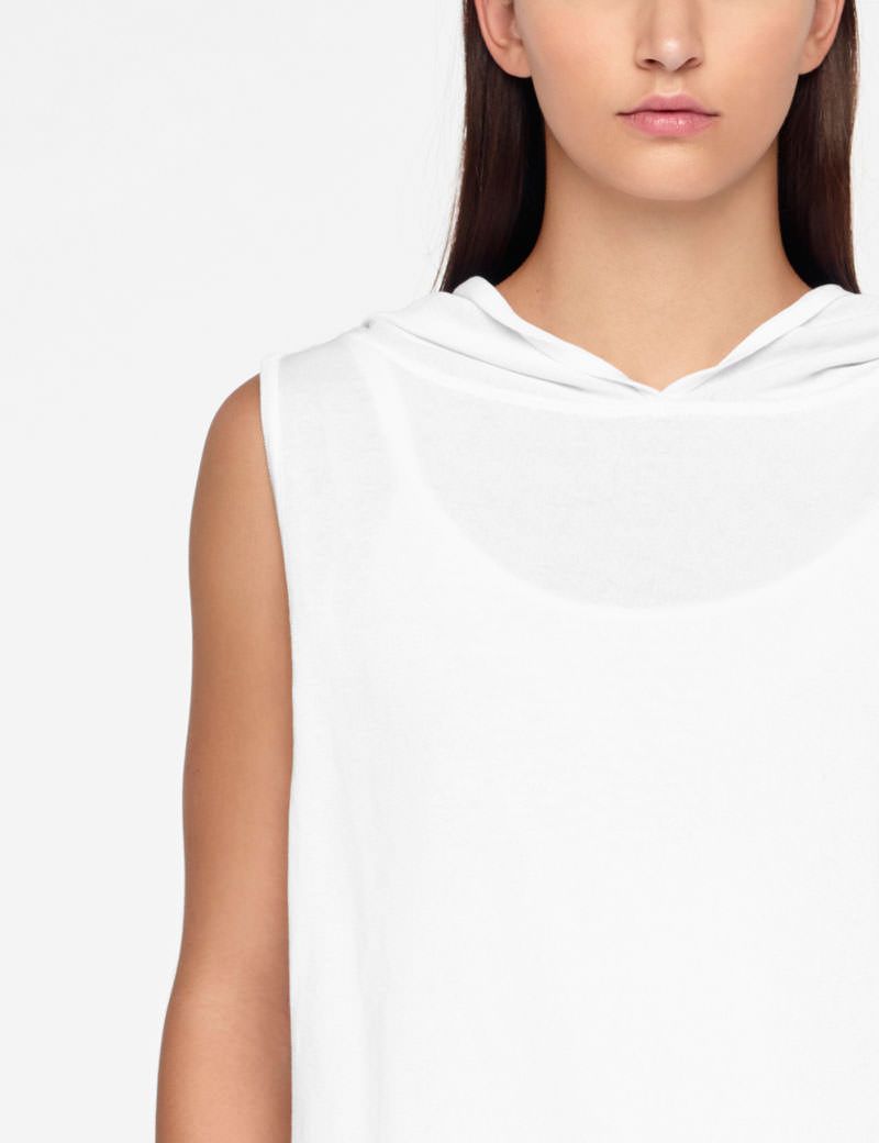 Sarah Pacini URBAN HOODIE - SLEEVELESS