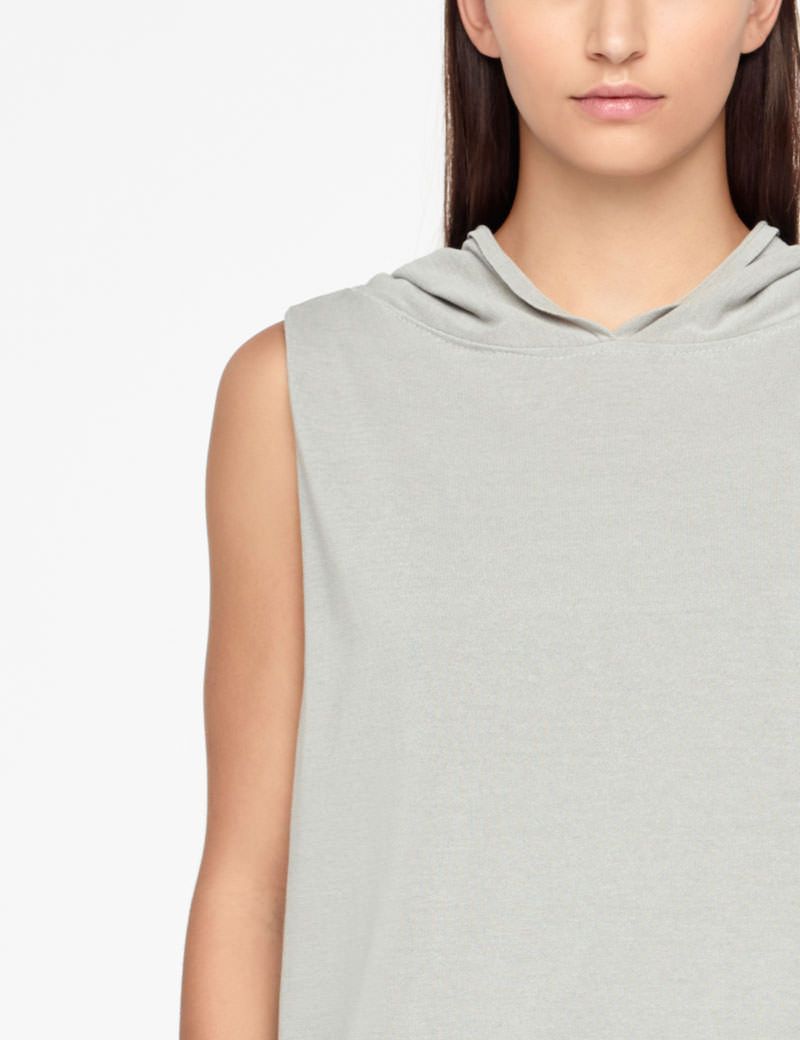 Sarah Pacini URBAN HOODIE - SLEEVELESS