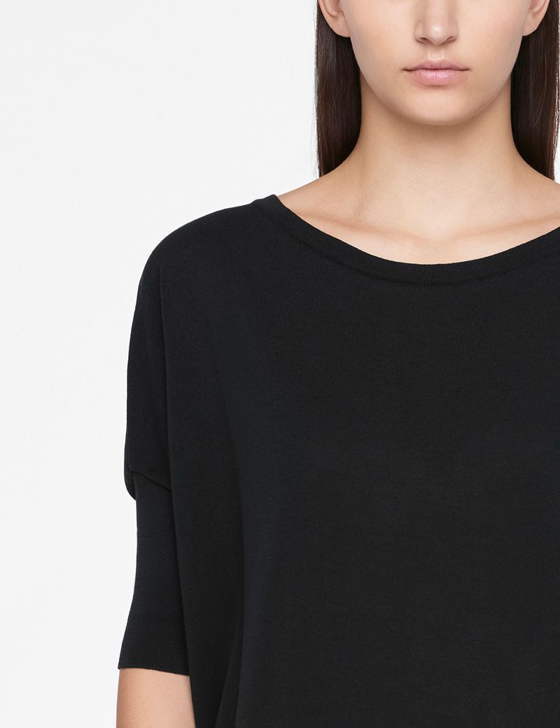 Sarah Pacini URBAN SWEATER - HALF SLEEVES