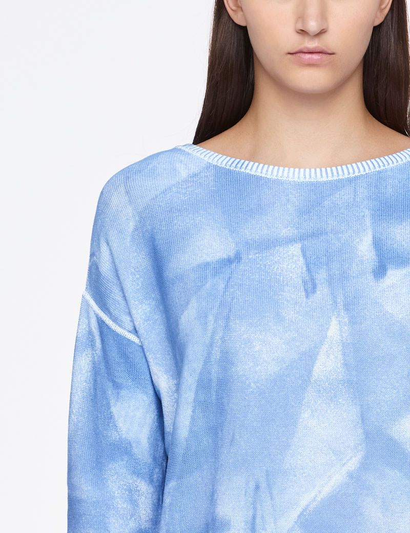 Sarah Pacini BATIK-SWEATER - GERIPPT