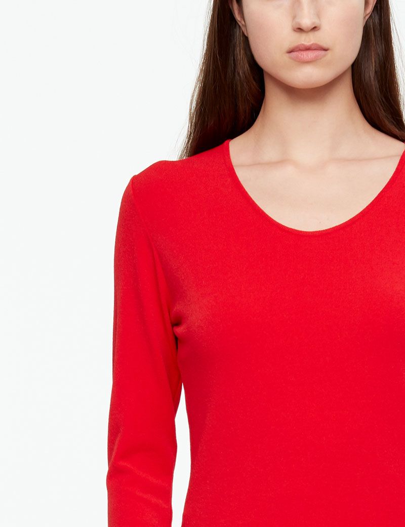 Sarah Pacini SWEATER - ROUND NECK