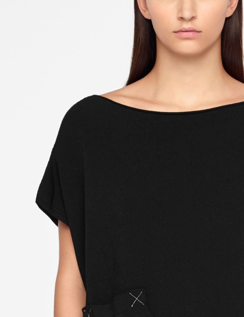 Sarah Pacini SWEATER - CAP SLEEVES