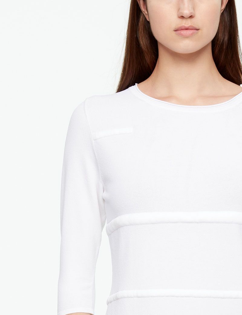 Sarah Pacini SWEATER - PUFFED DETAILS