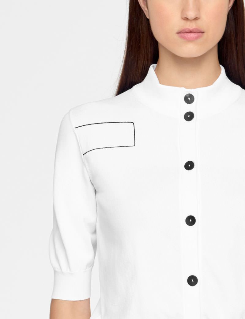 Sarah Pacini CARDIGAN - BOMBER-STIL