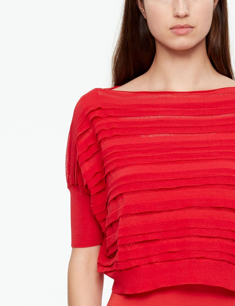 Sarah Pacini PULL COTON MAKO - RAYURES