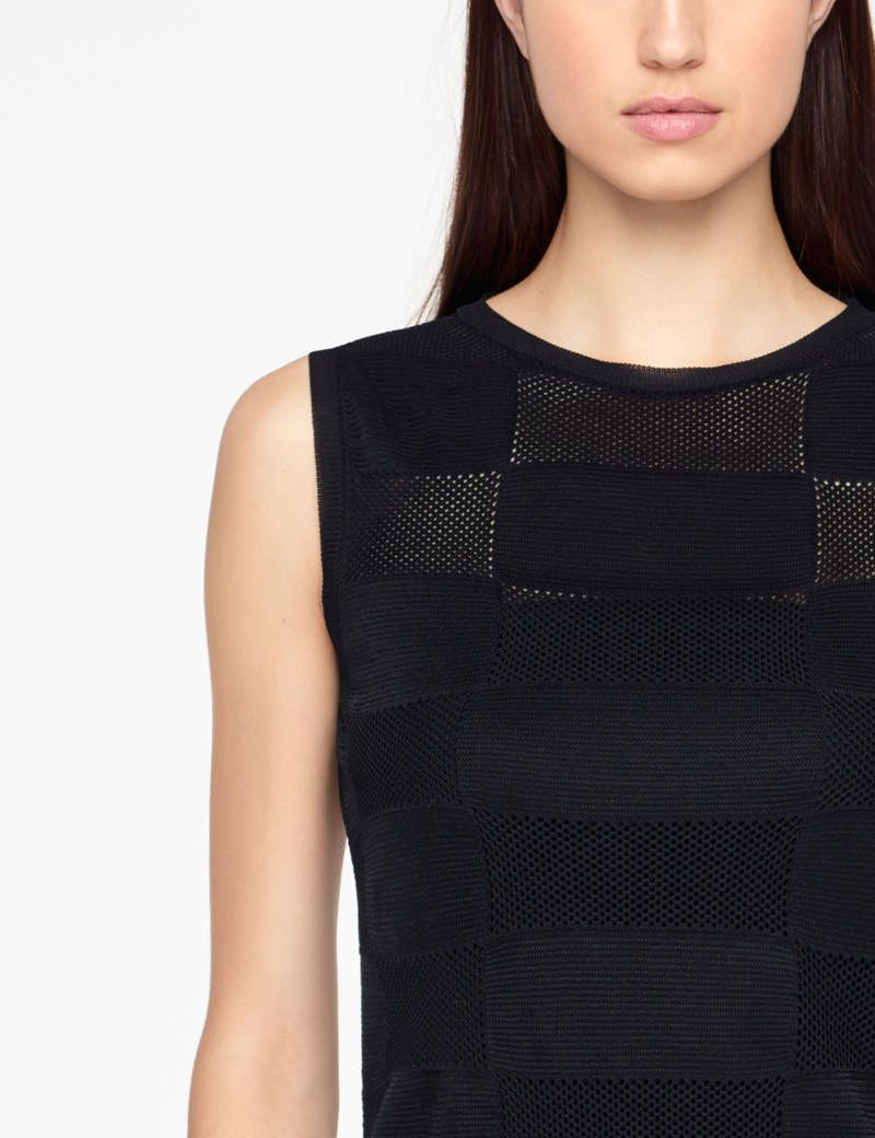 Sarah Pacini LEINEN-SWEATER - ÄRMELLOS