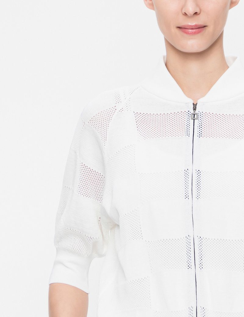 Sarah Pacini CARDIGAN ZIPPÉ
