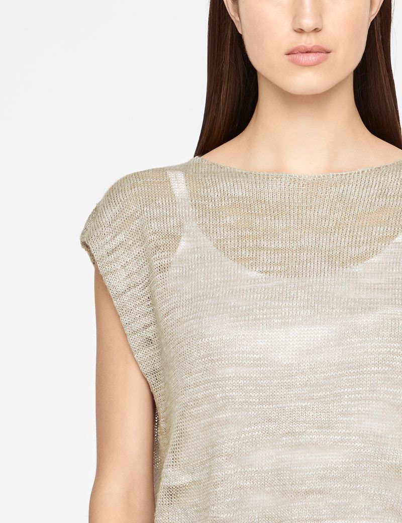 Sarah Pacini OMBRE-SWEATER - FLÜGELÄRMEL