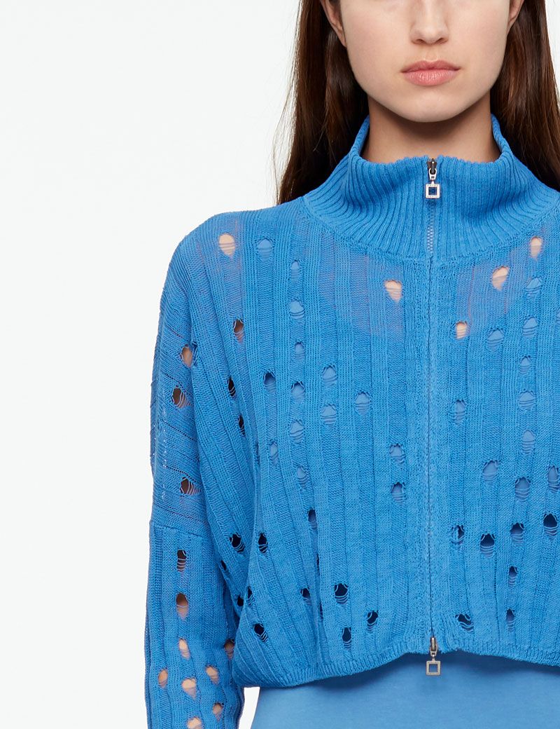 Sarah Pacini CARDIGAN - MAILLE AJOURÉE
