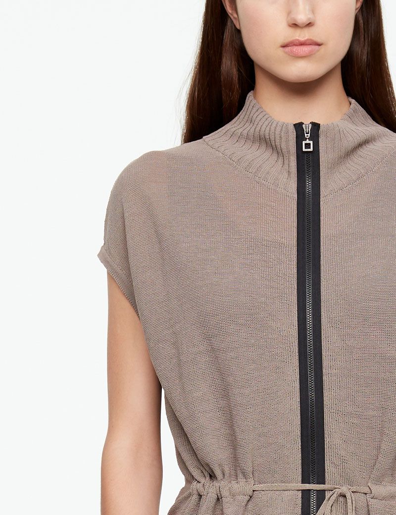 Sarah Pacini LINNEN CARDIGAN - TREKTOUWTJE