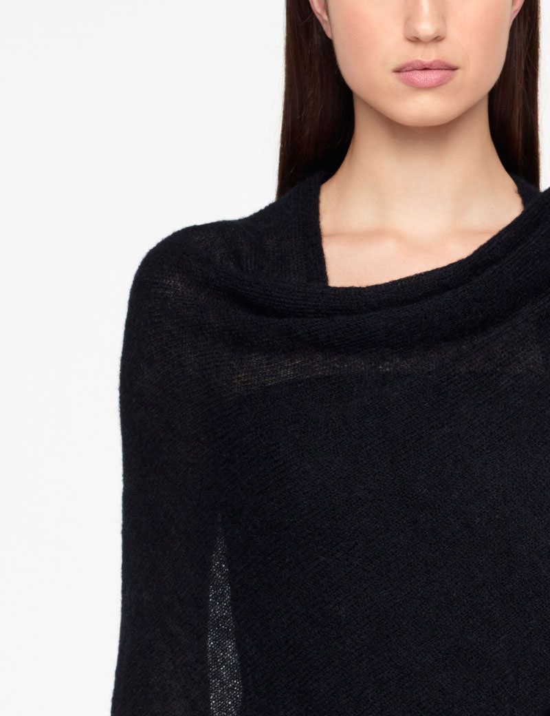 Sarah Pacini MOHAIR-PONCHO