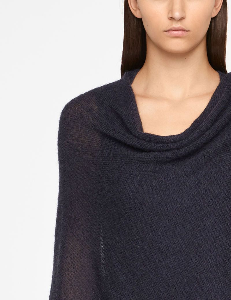 Sarah Pacini MOHAIR PONCHO