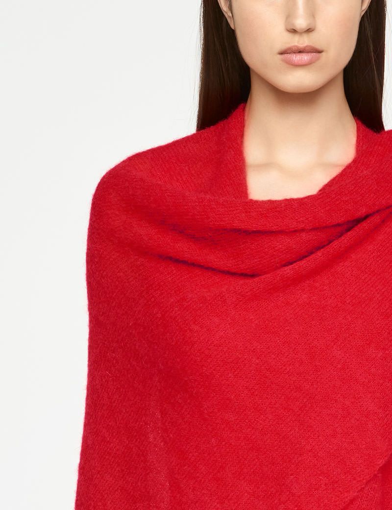 Sarah Pacini MOHAIR-PONCHO
