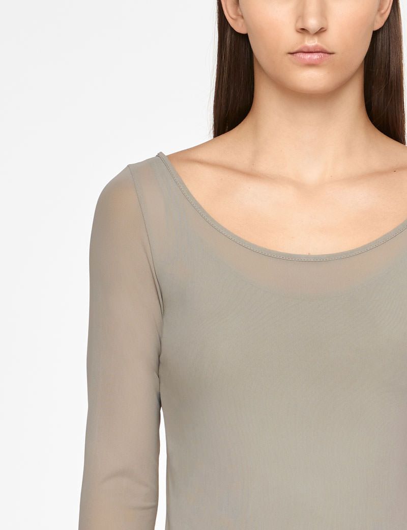 Sarah Pacini TRANSPARENTE TOP - ZOÉ
