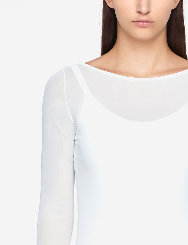 Sarah Pacini TRANSLUCENT TOP - KHALIYA