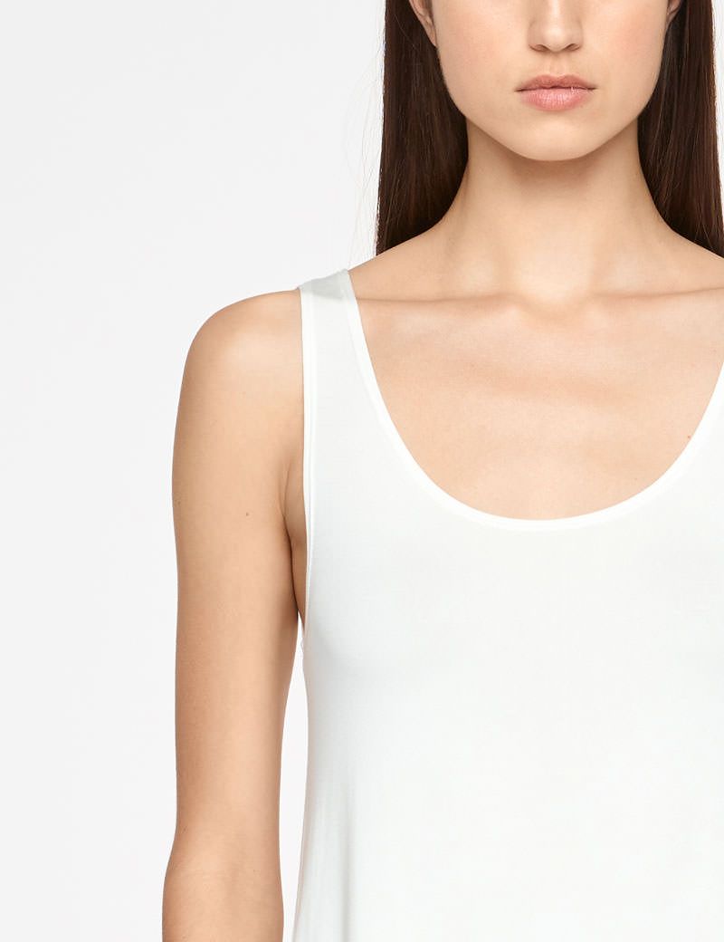 Sarah Pacini SLEEVELESS TOP - SILVER LINING