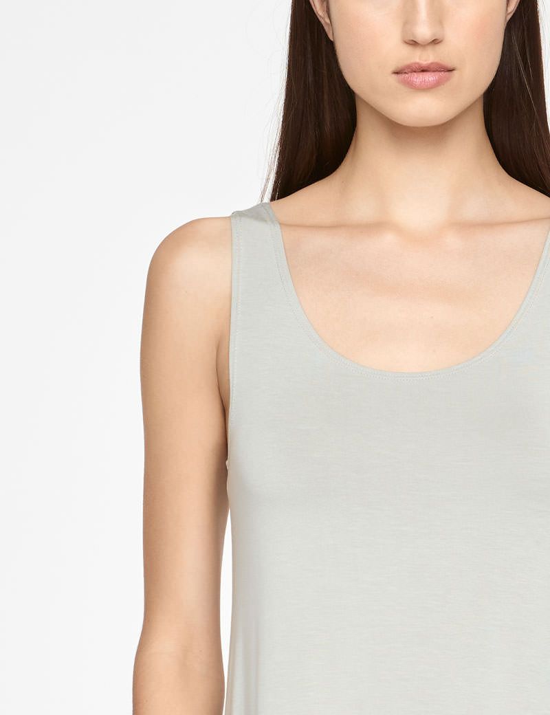 Sarah Pacini SLEEVELESS TOP - SILVER LINING