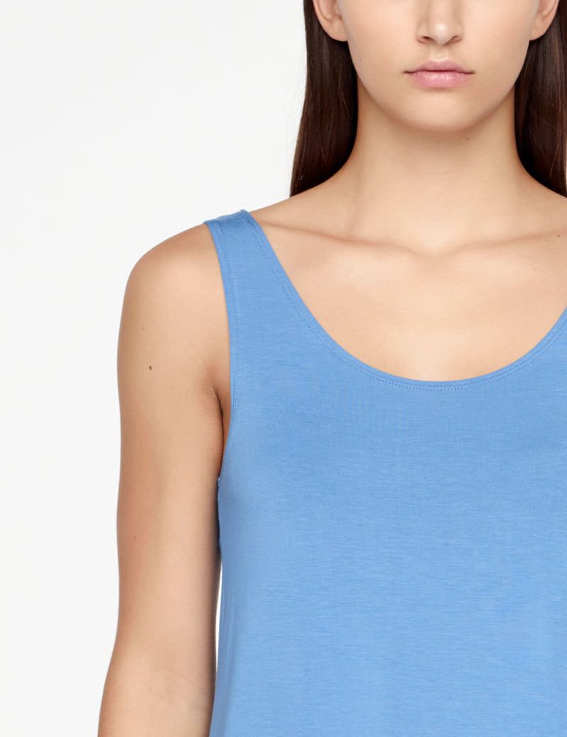 Sarah Pacini SLEEVELESS TOP - SILVER LINING