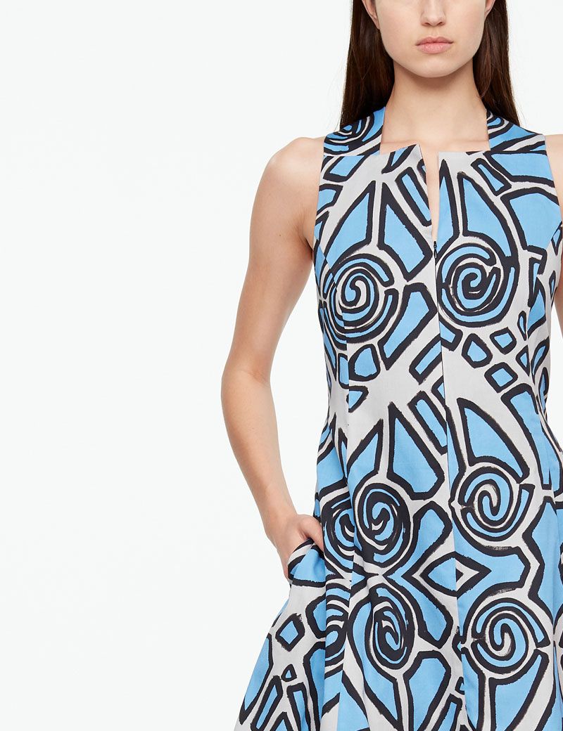 Sarah Pacini GRAPHIC DRESS - KNEE-LENGTH