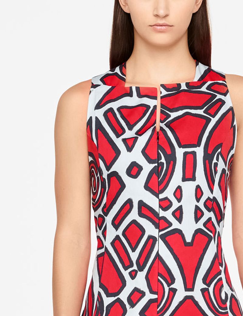 Sarah Pacini GRAPHIC DRESS - KNEE-LENGTH
