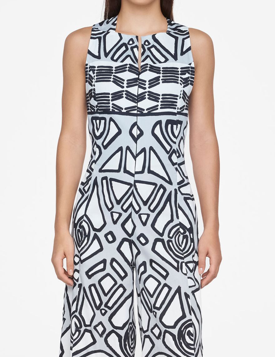 Sarah Pacini GRAFISCHE JUMPSUIT