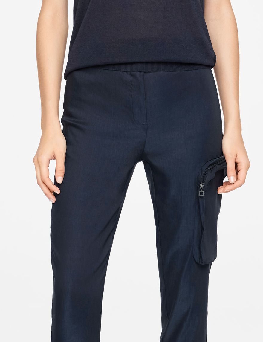 Sarah Pacini PANTALON EN LIN STRETCH