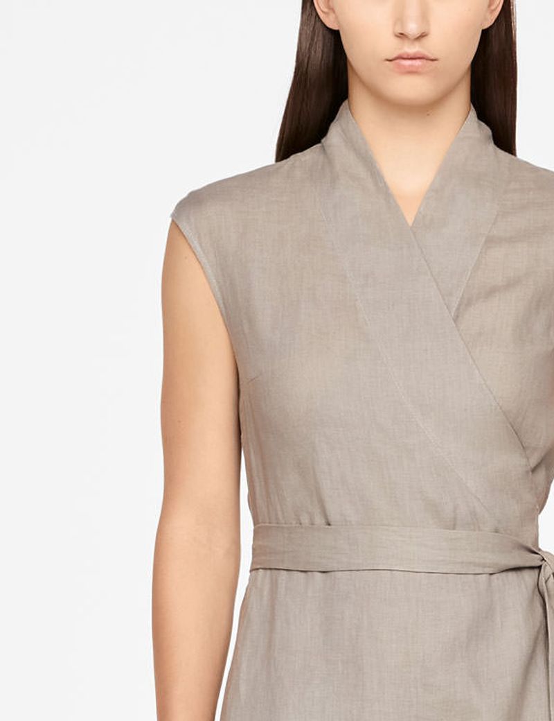 Sarah Pacini WICKELKLEID - KNIELÄNGE
