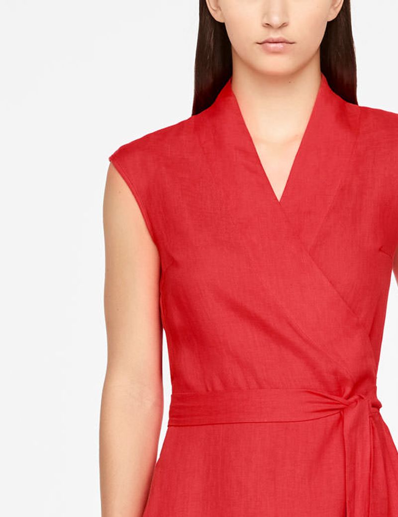 Sarah Pacini WICKELKLEID - KNIELÄNGE