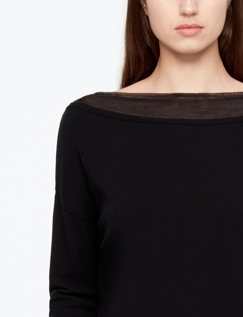 Sarah Pacini PULL - COL DIAPHANE