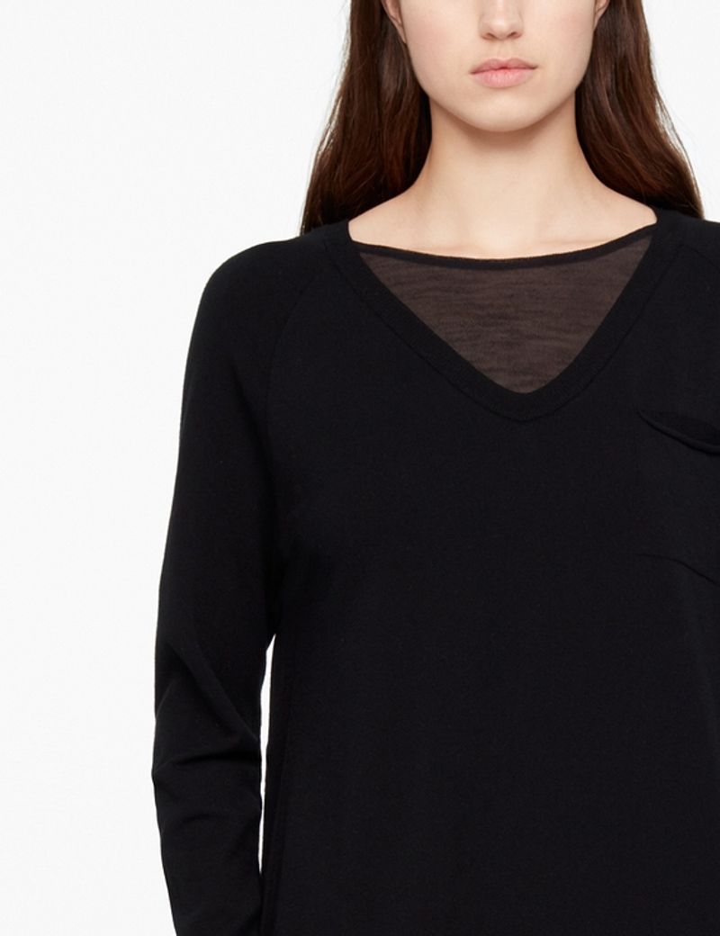 Sarah Pacini KLEID - TRANSPARENTE DETAILS