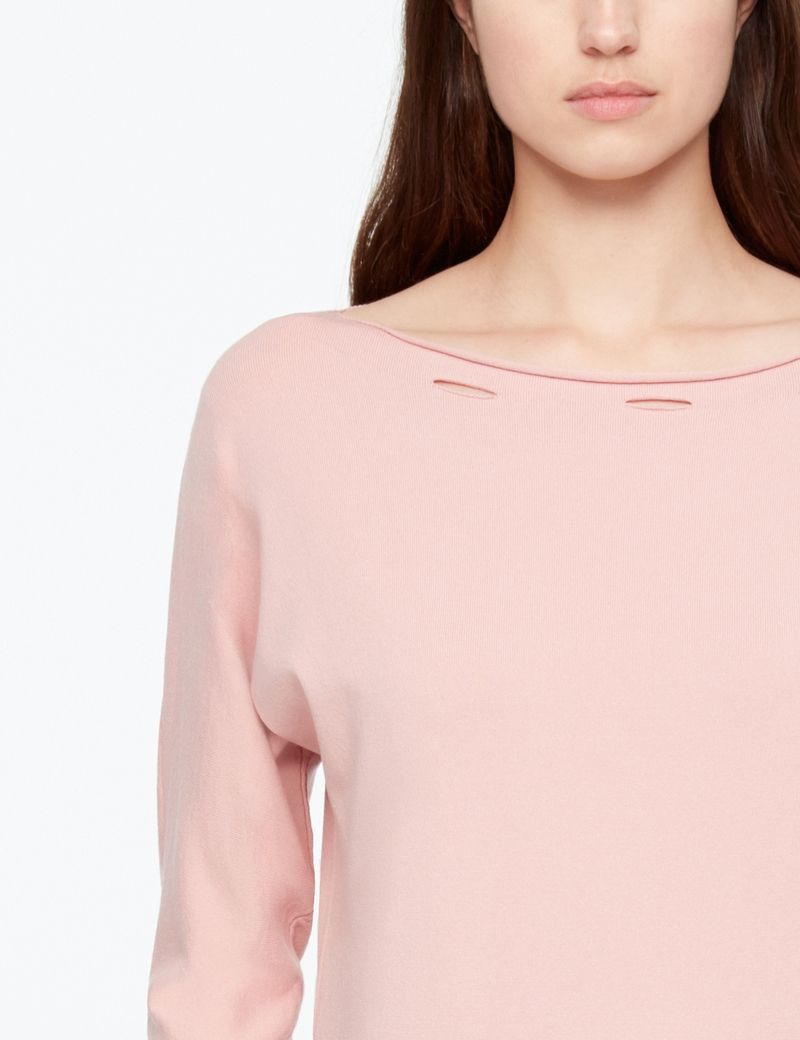 Sarah Pacini PULL MANCHES ¾ - DÉCOUPES