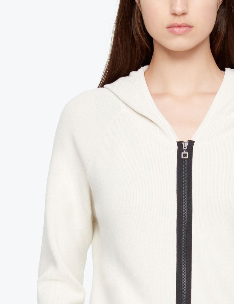 Sarah Pacini CARDIGAN - MIT KAPUZE