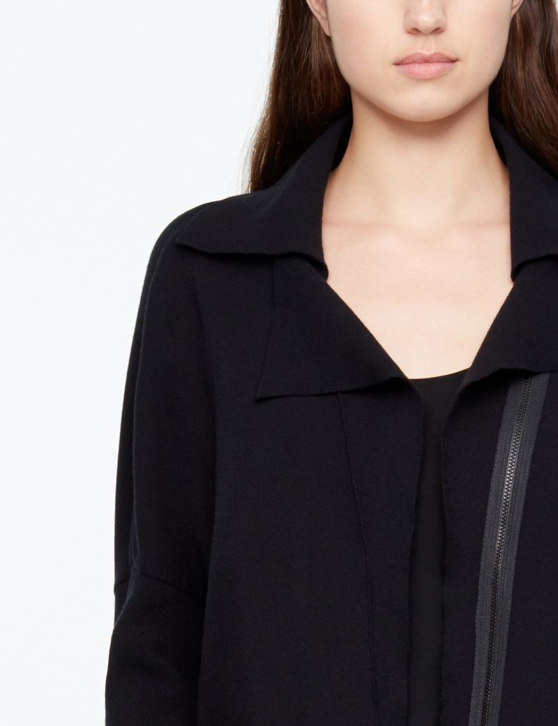 Sarah Pacini CARDIGAN - GERIPPTE ÄRMEL