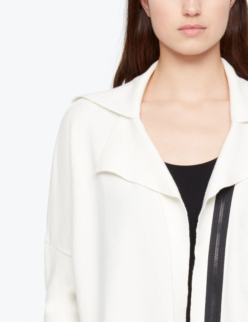 Sarah Pacini CARDIGAN - RIBBED SLEEVES