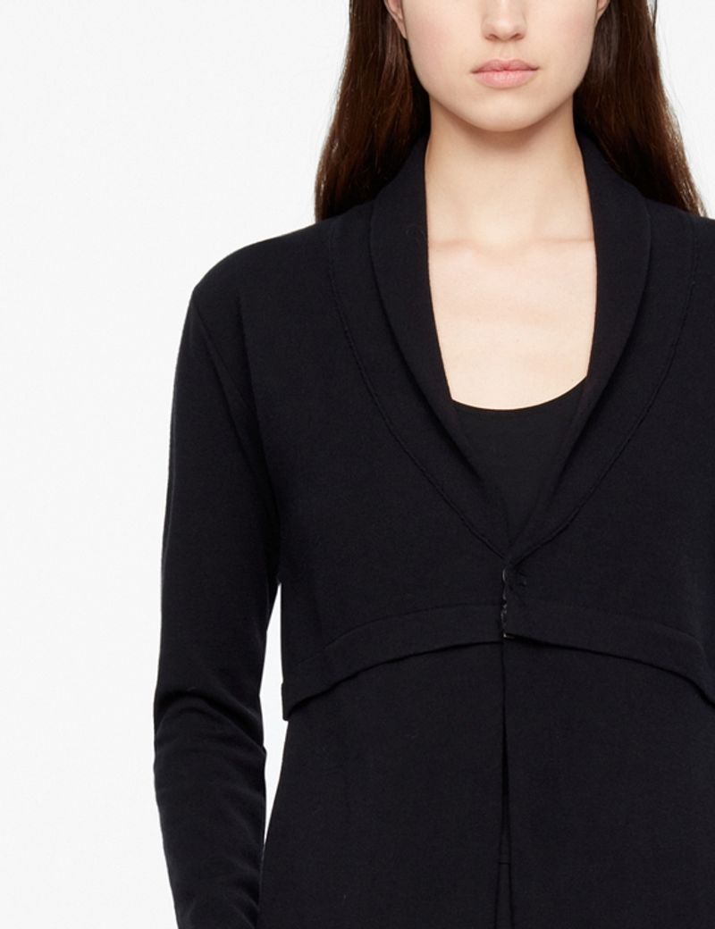 Sarah Pacini CARDIGAN - COL CHÂLE