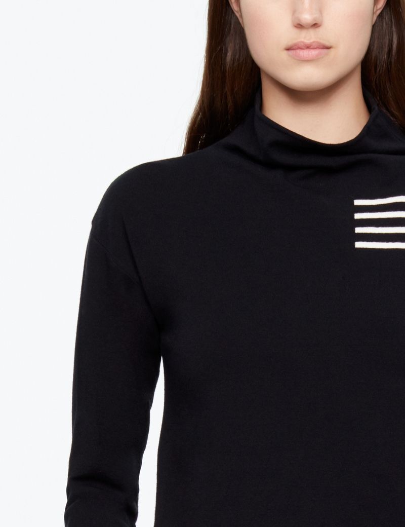 Sarah Pacini PULLOVER YI JING - TRICHTERAUSSCHNITT