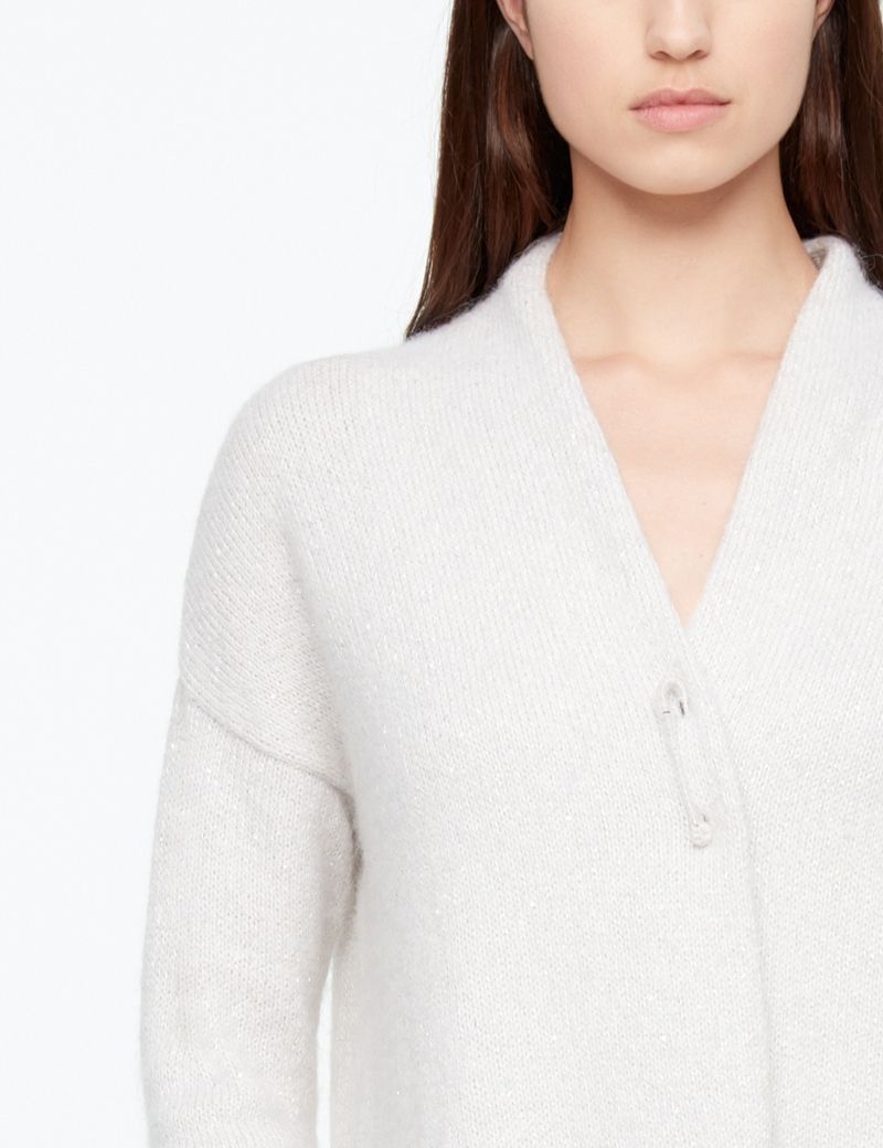 Sarah Pacini LANGER CARDIGAN - BRILLANT DETAILS
