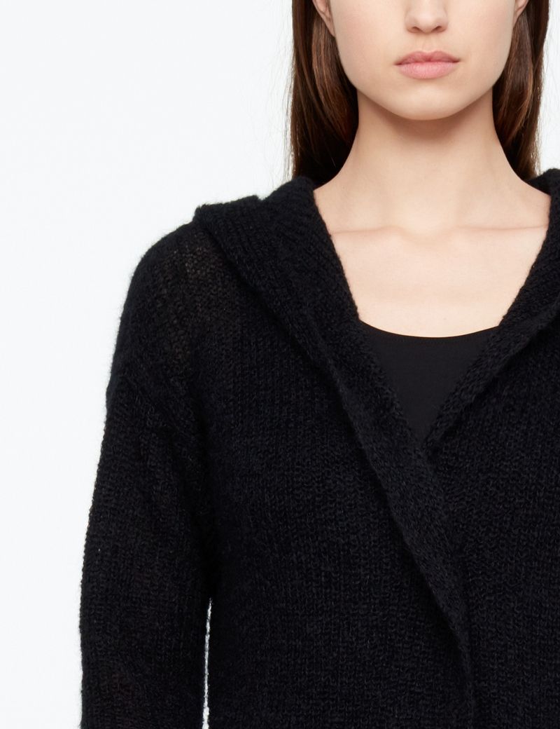 Sarah Pacini CARDIGAN MOHAIR - POCHES