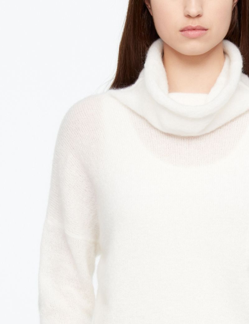 Sarah Pacini PULL COURT - MOHAIR-MÉRINO