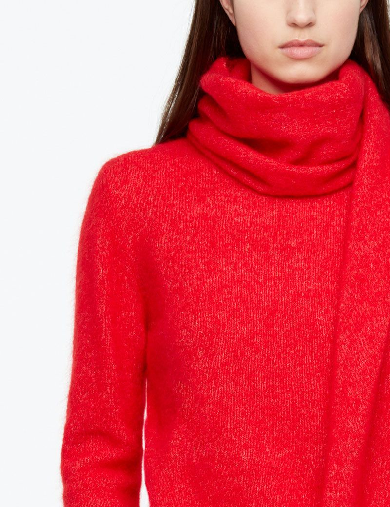 Sarah Pacini PULL -ÉCHARPE - MOHAIR