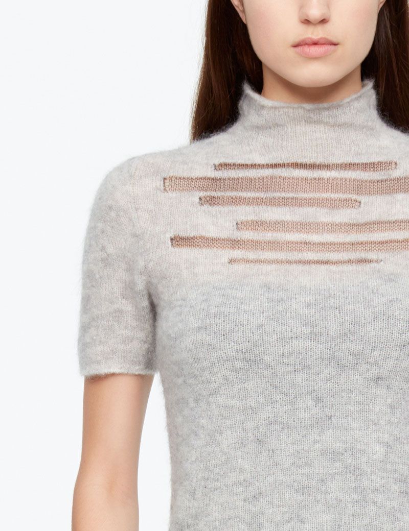Sarah Pacini PULL - DÉTAIL MESH