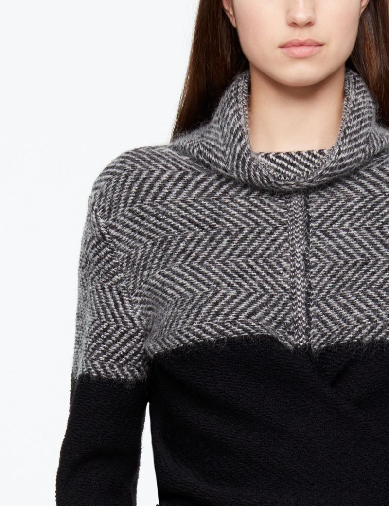 Sarah Pacini PULL COURT - CHEVRONS