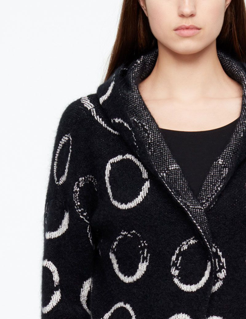Sarah Pacini CARDIGAN - CIRCLE MOTIF